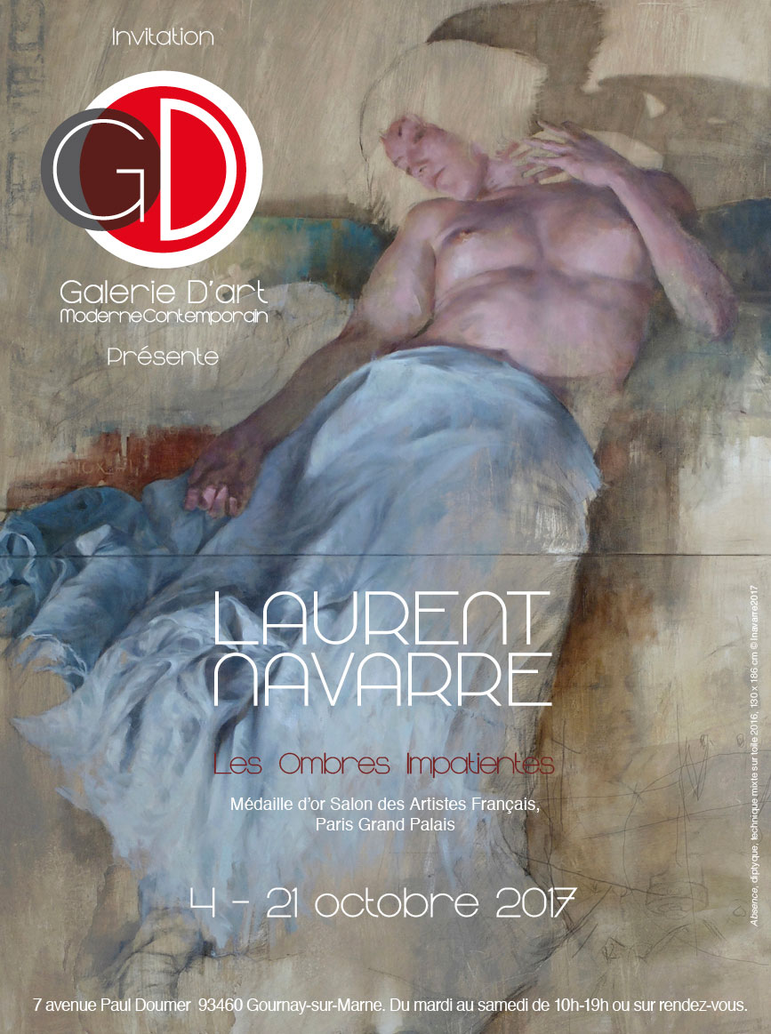 Exposition peintre Laurent Navarre Galerie GD