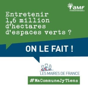Campagne de sensibilisation de l'Association des Maires de France MaCommuneJ'yTiens